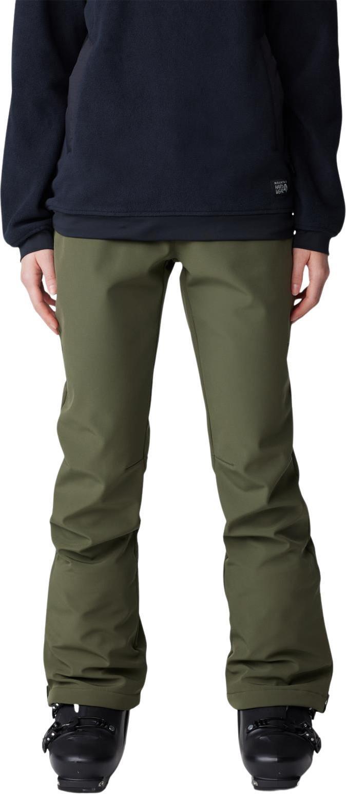 Firefall Stretch Pants, Long - Womens - dark pine 1