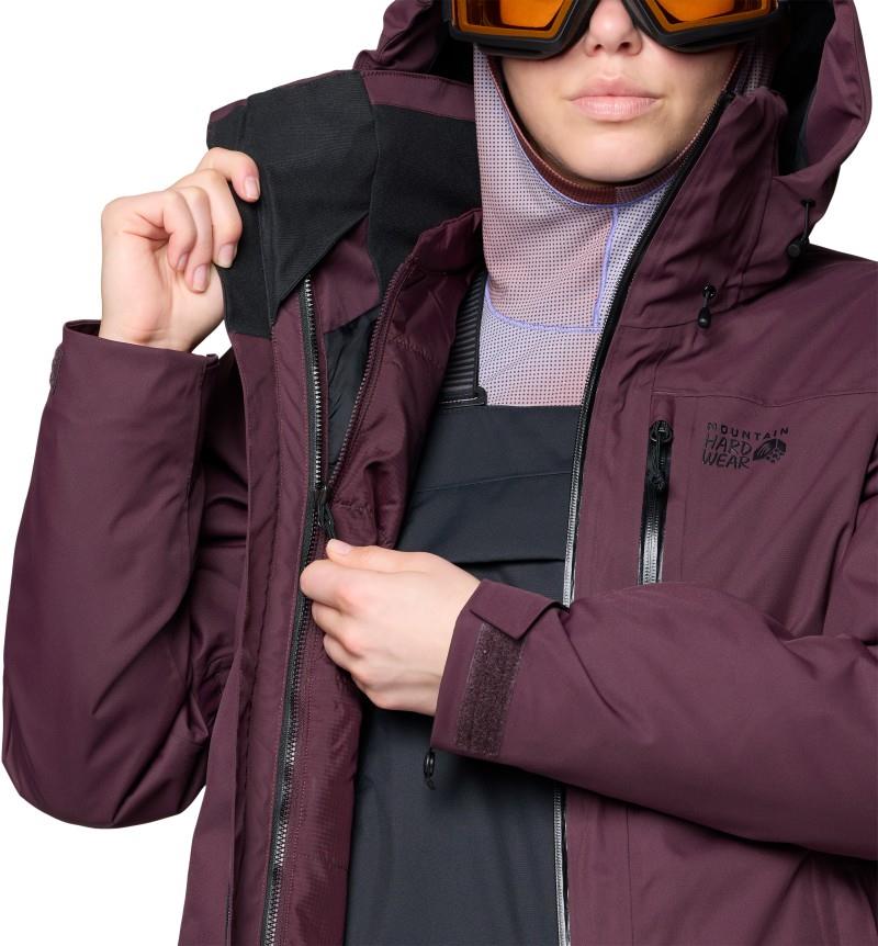 Firefall Trifecta Jacket - Womens - blackberry 1