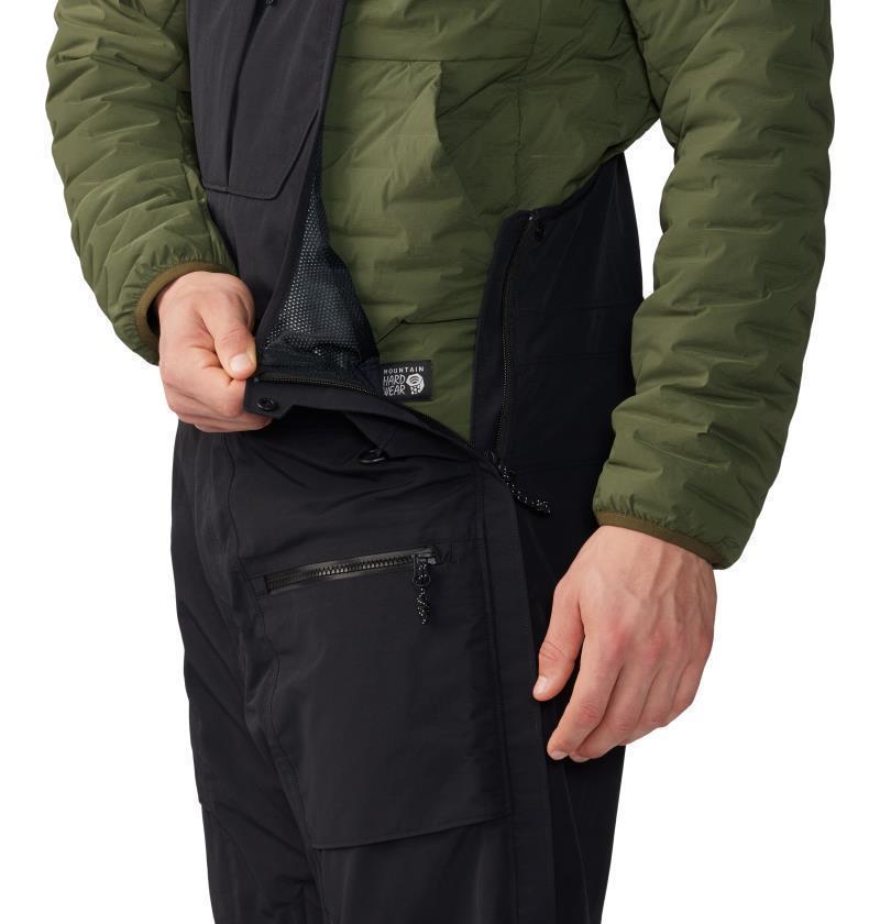 First Tracks Bib, Reg - Mens - Black 3