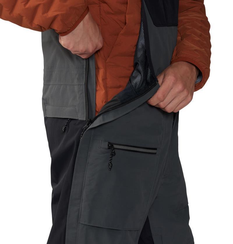 First Tracks Bib, Reg - Mens - Volcanic / Black 3