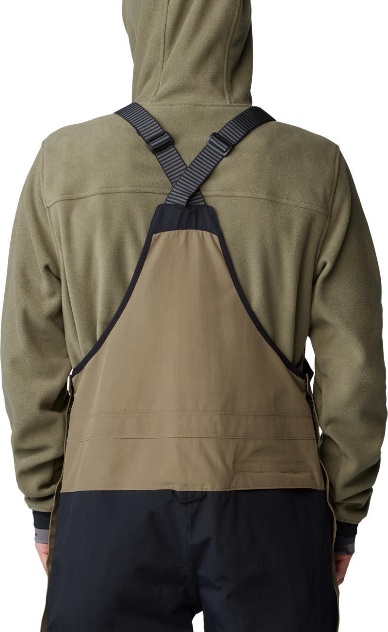 First Tracks Bibs, Long - Mens - Stone Green 3