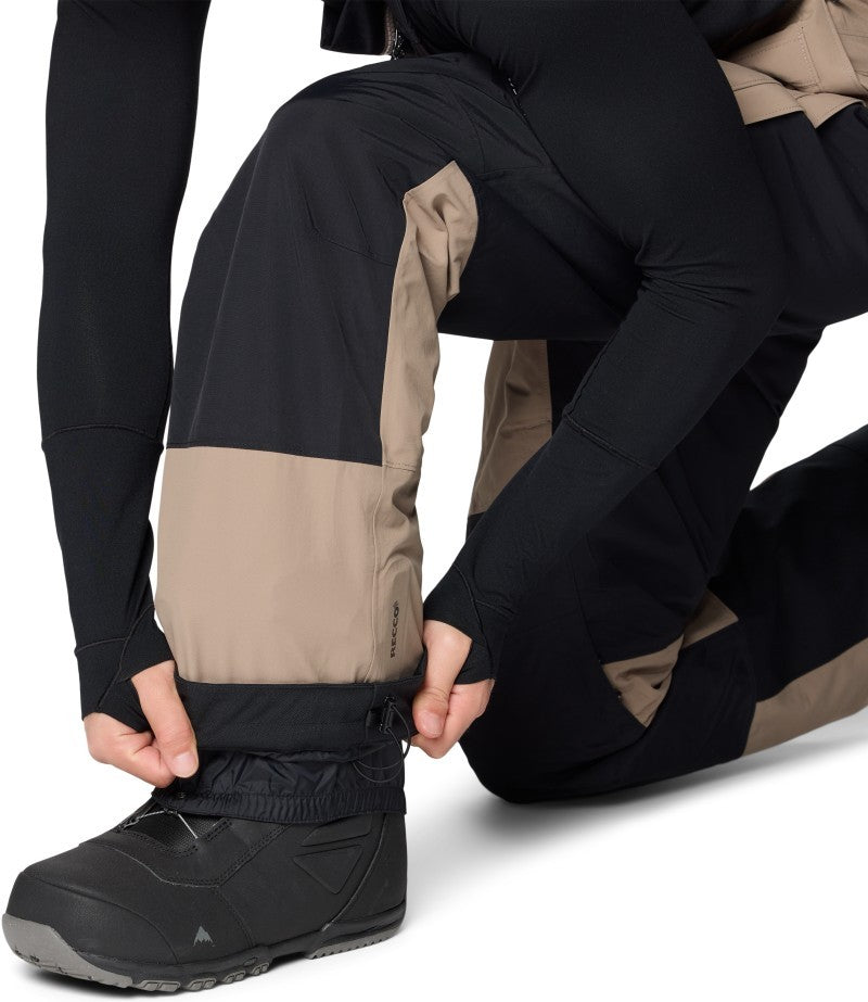 First Tracks Bibs, Long - Mens - dunes / black 1
