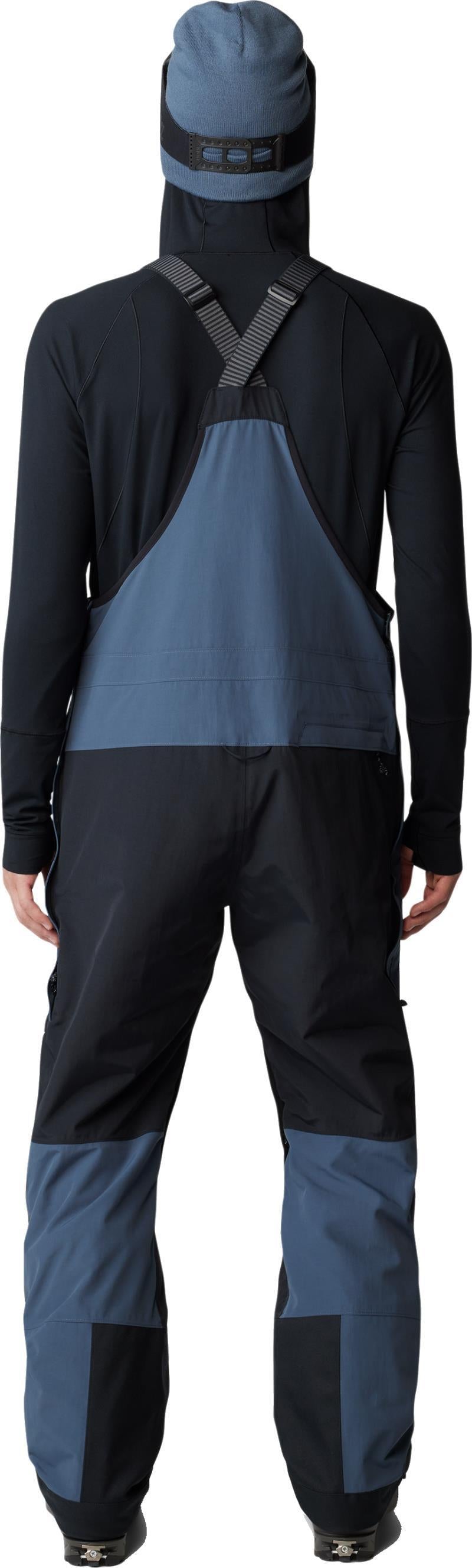 First Tracks Bibs, Reg - Mens - moon blue / black 1