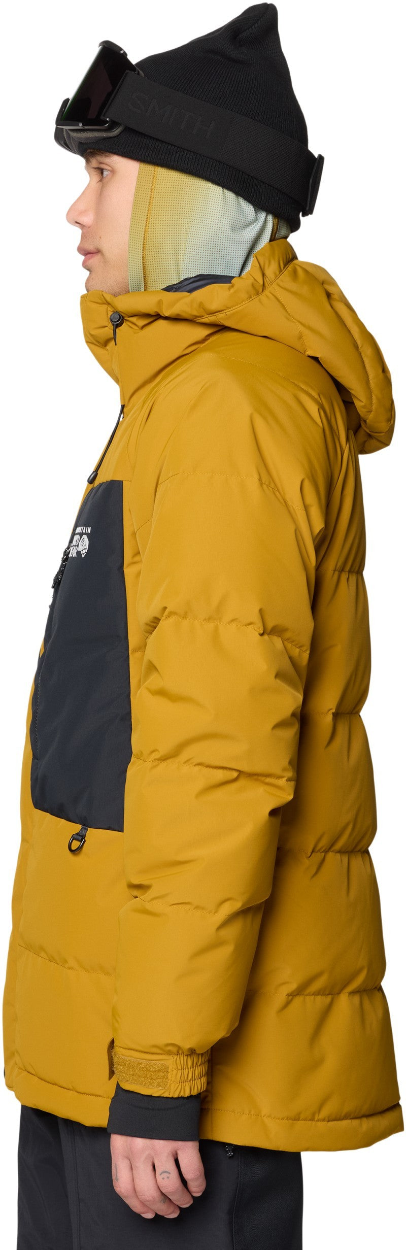 First Tracks Down Jacket - Mens - olive gold / black 1