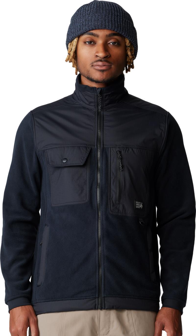 First Tracks Fleece Full Zip Jacket - Mens - Black 1