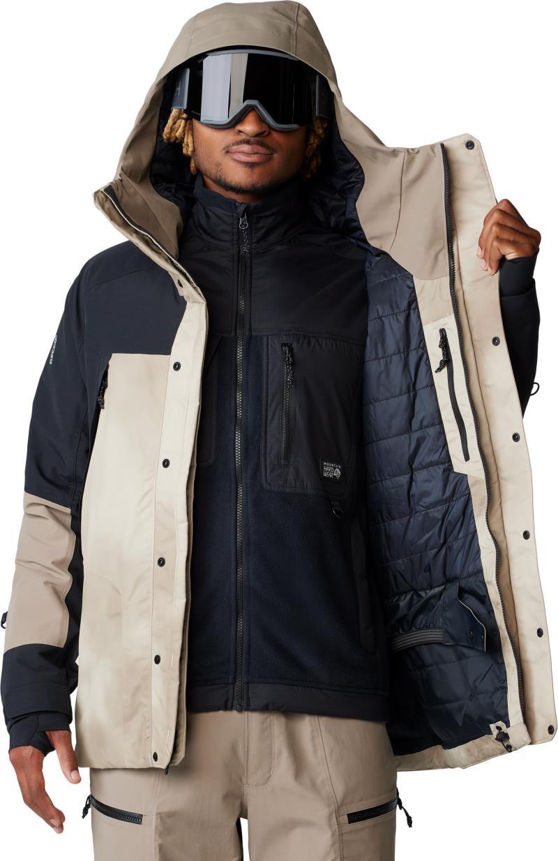 First Tracks Insulated Jacket - Mens - badlands / dunes / black 1