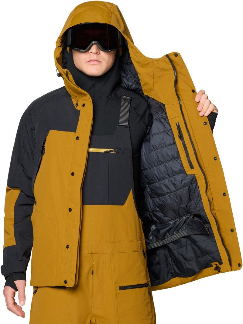First Tracks Insulated Jacket - Mens - olive gold / black 1