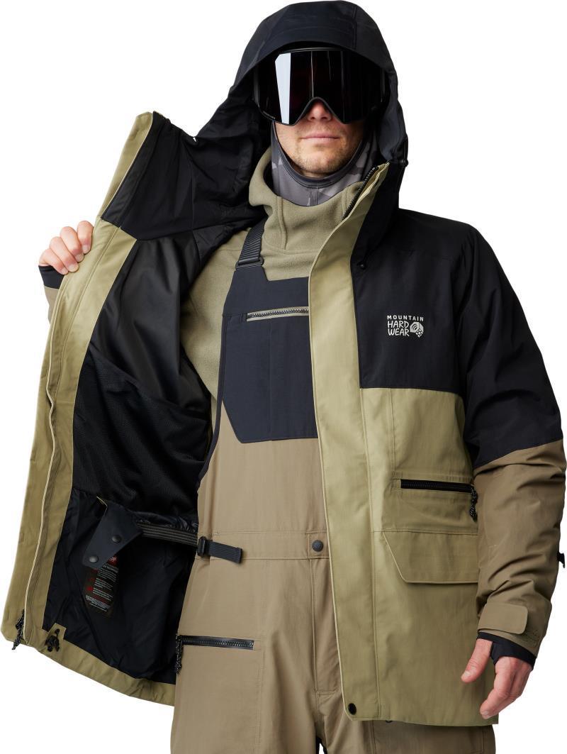 First Tracks Jacket - Mens - Mantis Green / Stone Green / Black 3