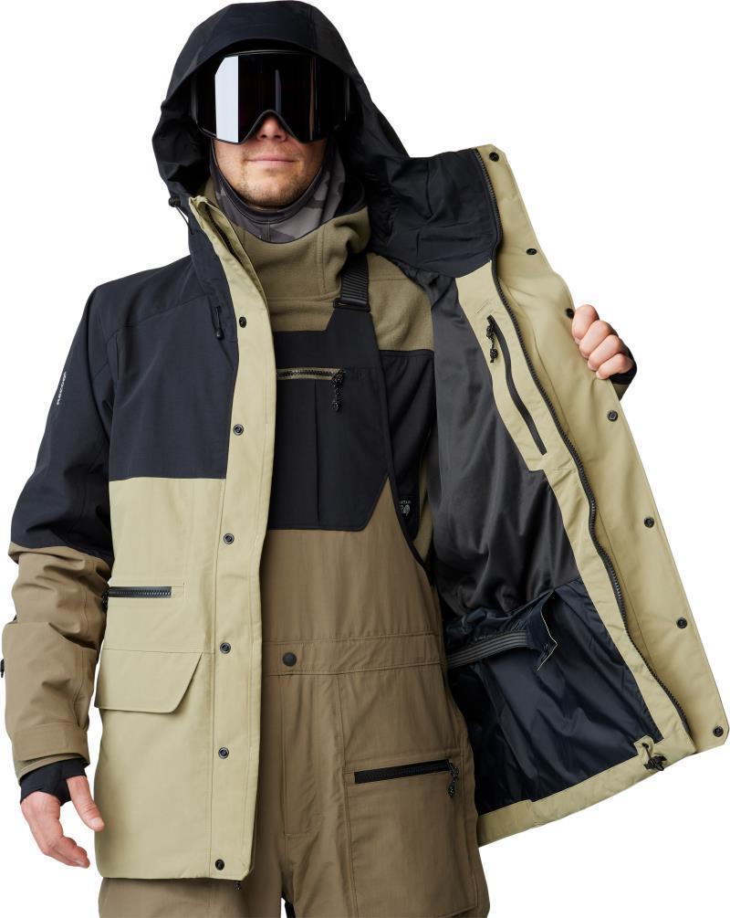 First Tracks Jacket - Mens - Mantis Green / Stone Green / Black 4