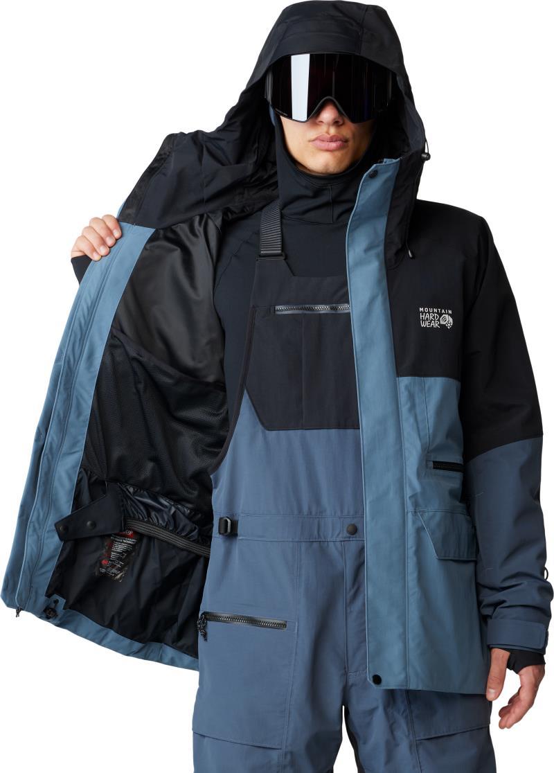 First Tracks Jacket - Mens - adriatic blue / moon blue / black 1