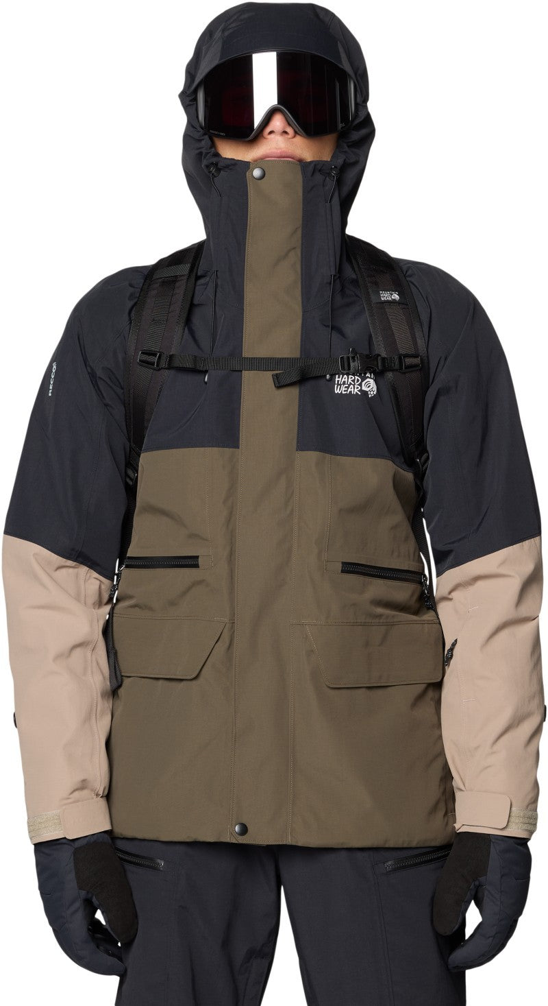 First Tracks Jacket - Mens - ridgeline / dunes / black 1