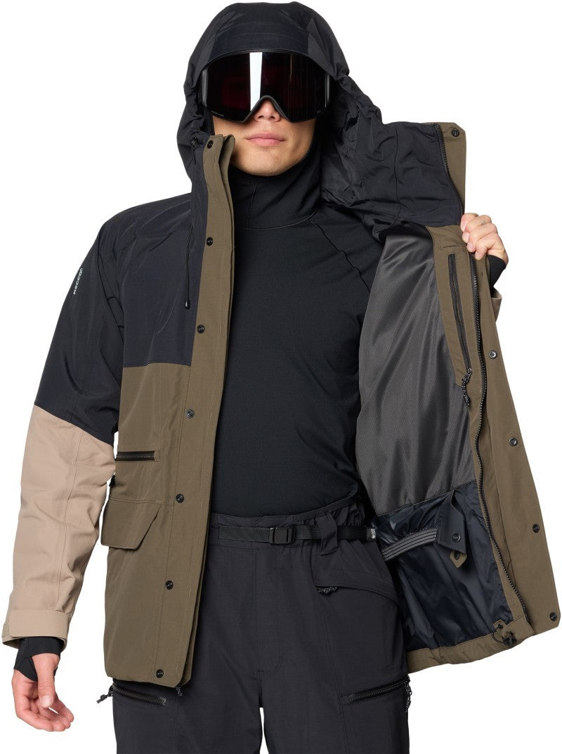 First Tracks Jacket - Mens - ridgeline / dunes / black 1