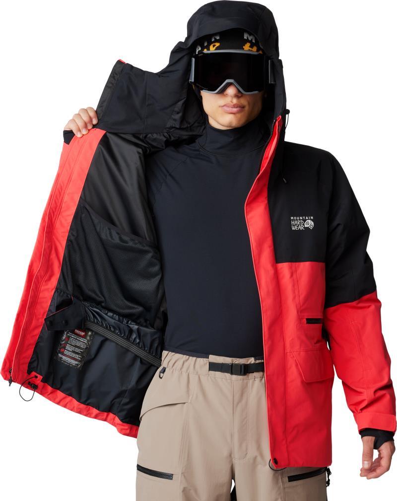 First Tracks Jacket - Mens - solar pink / black 1