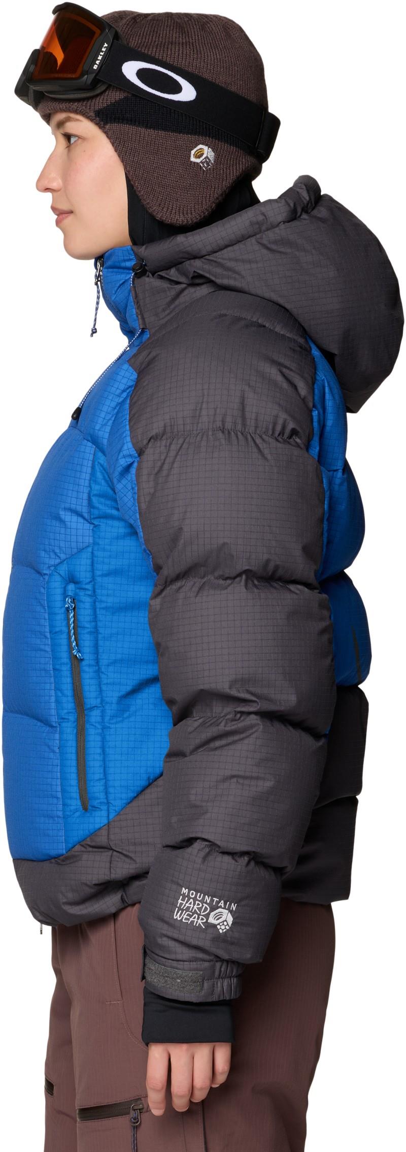 Flow Factor Down Jacket - Womens - berry blue / shark 1