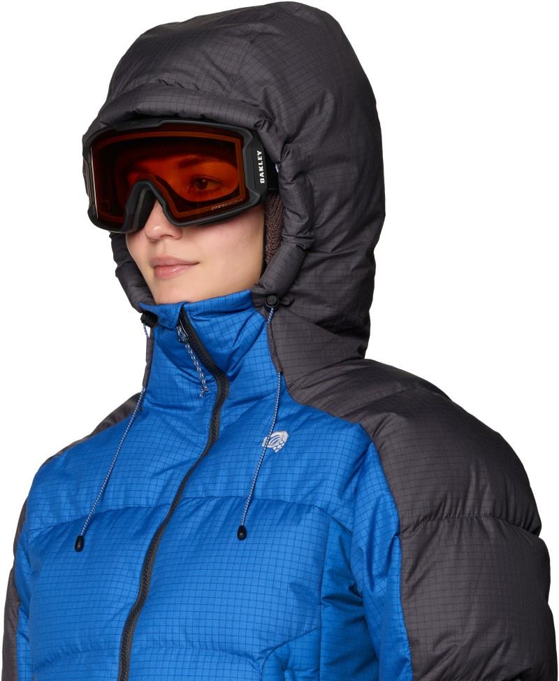 Flow Factor Down Jacket - Womens - berry blue / shark 1