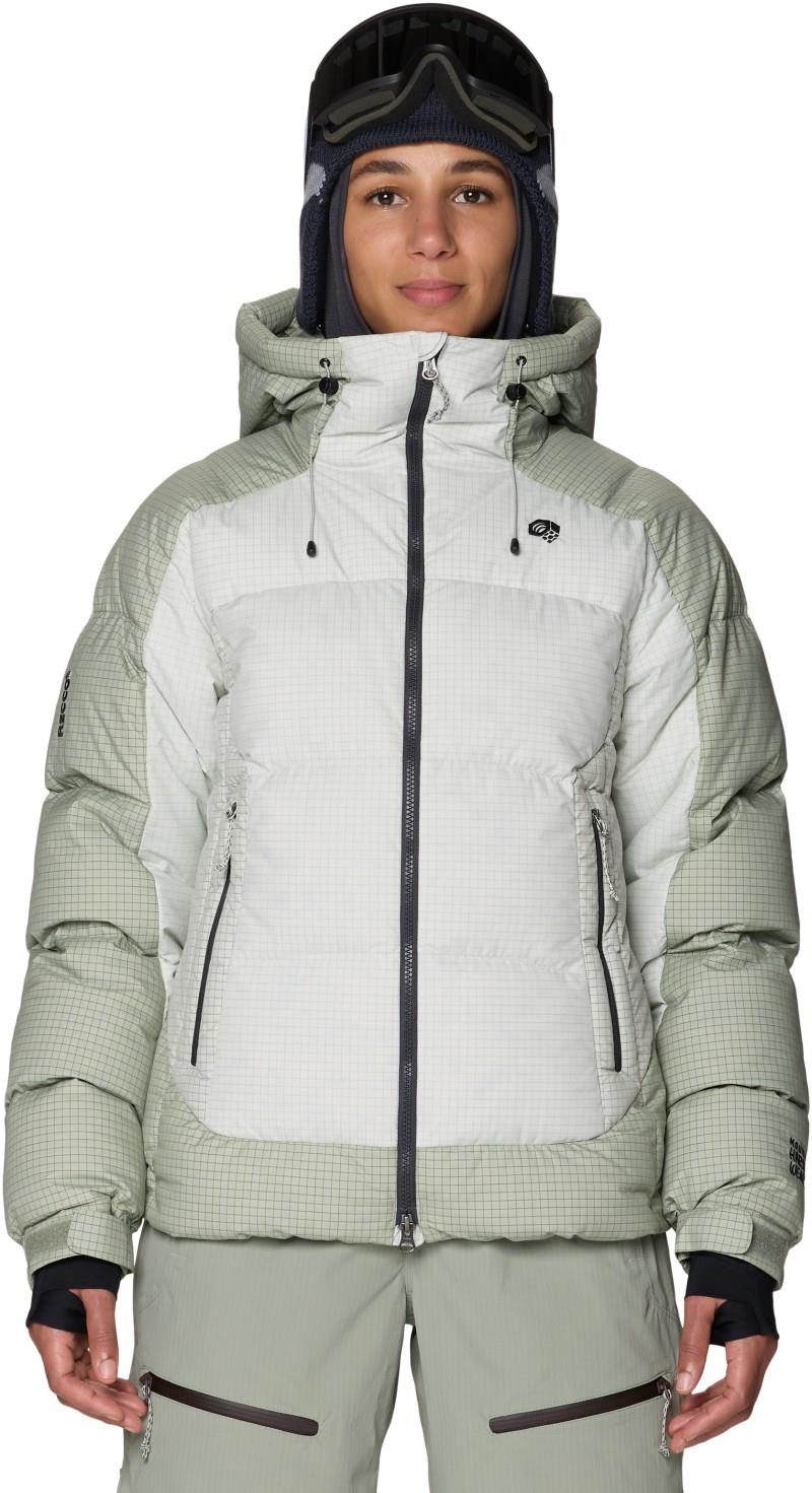 Flow Factor Down Jacket - Womens - silt grey / gamma grey 1