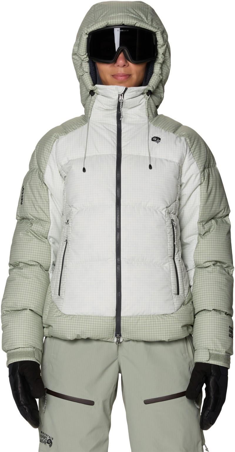 Flow Factor Down Jacket - Womens - silt grey / gamma grey 1