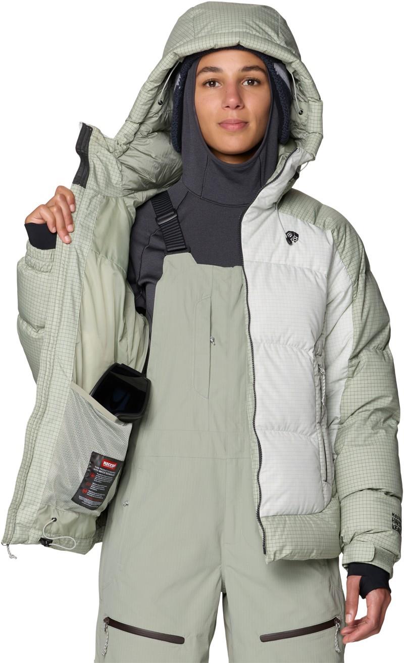 Flow Factor Down Jacket - Womens - silt grey / gamma grey 1