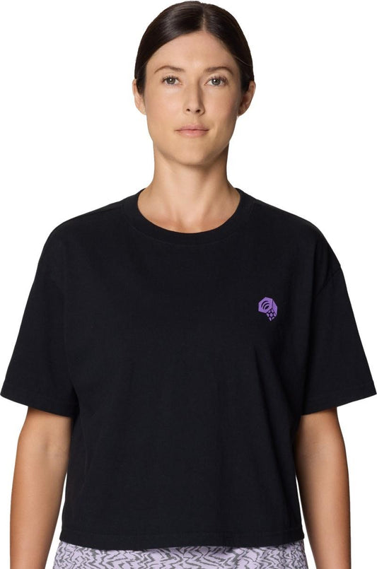 Fossils Boxy Crop - Womens - black 1