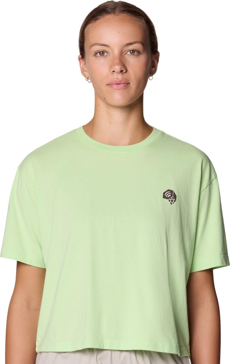 Fossils Boxy Crop - Womens - frozen in lime 1