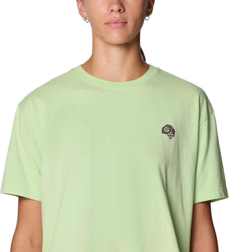 Fossils Boxy Crop - Womens - frozen in lime 1