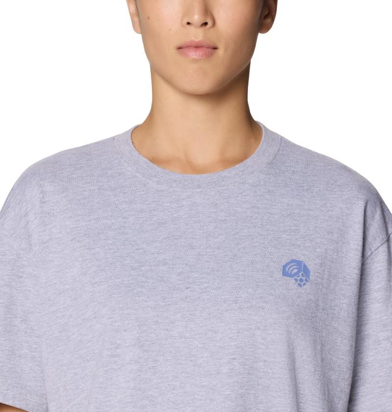 Fossils Boxy Crop - Womens - hardwear grey heather 1