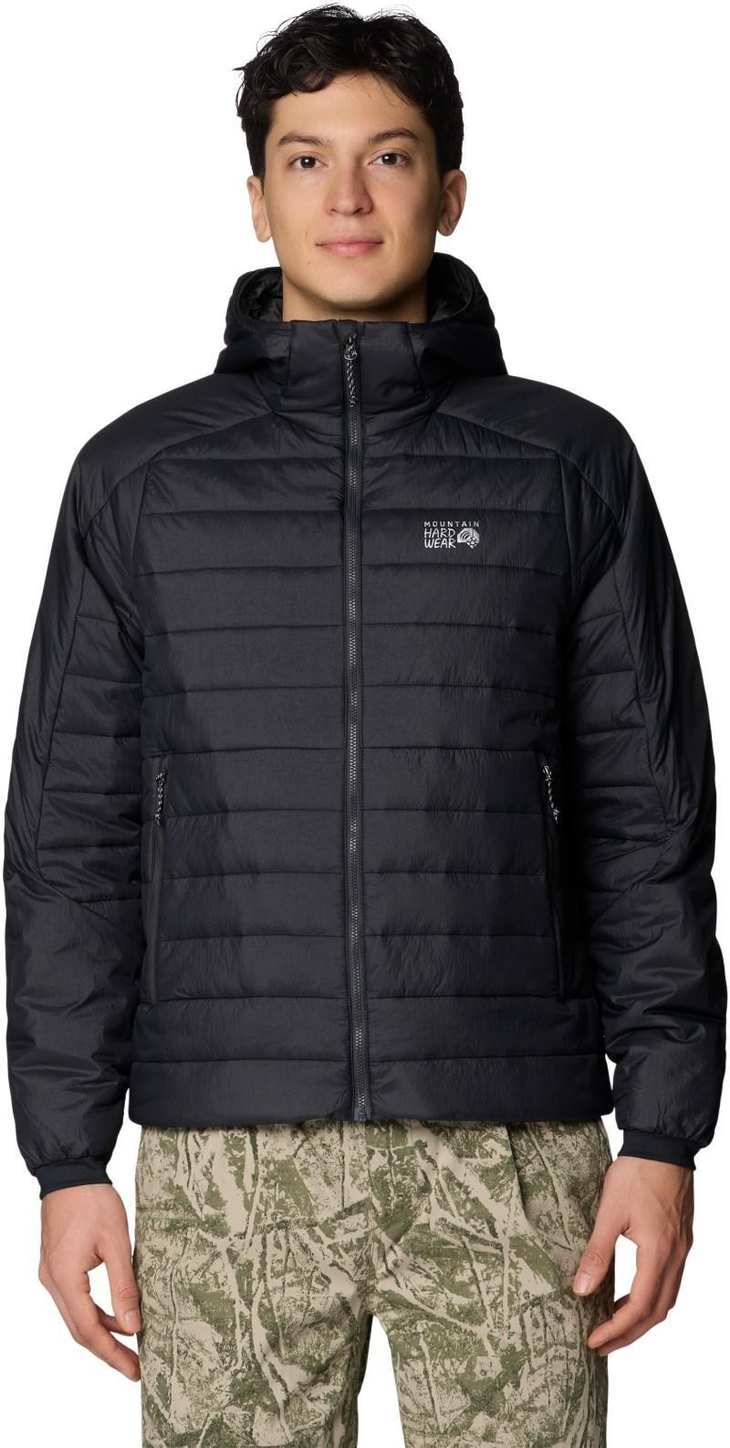 Free Element Hooded Jacket - Mens - black 1