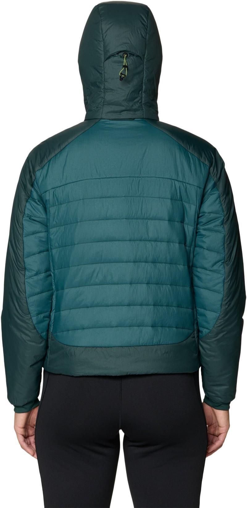 Free Element Hooded Jacket - Womens - aqua green / verve 1