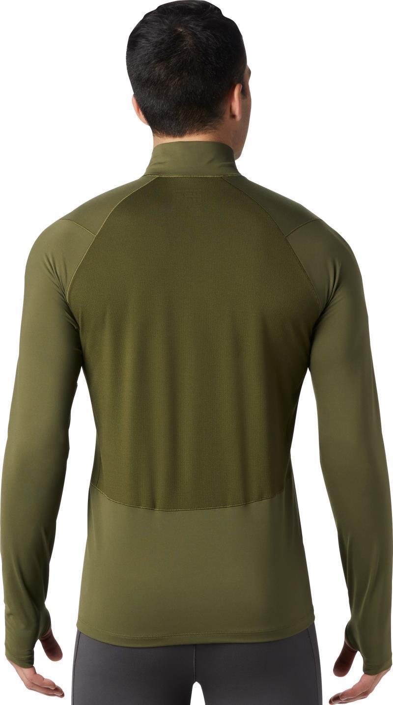Ghee LS 1/2 Zip - Mens - Dark Army 2