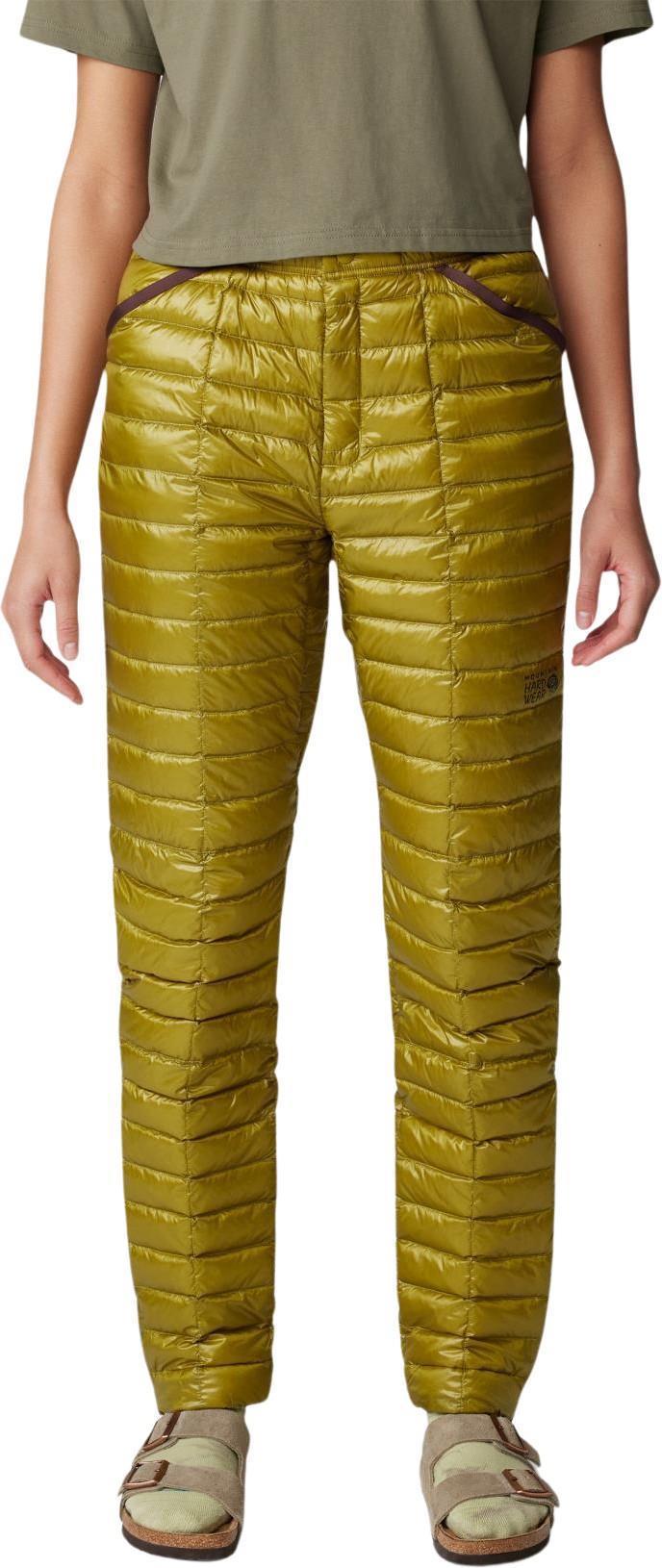 Ghost Whisperer Pants, Short - Womens - Moon Moss / Blackberry 1