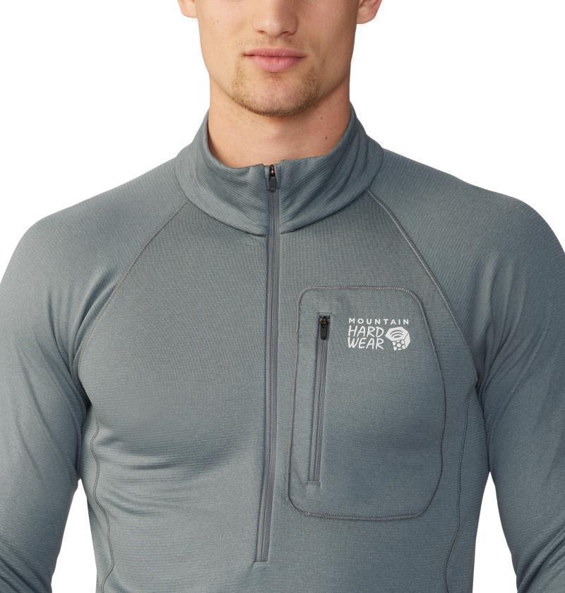 Glacial Trail Half Zip - Mens - Foil Grey 4