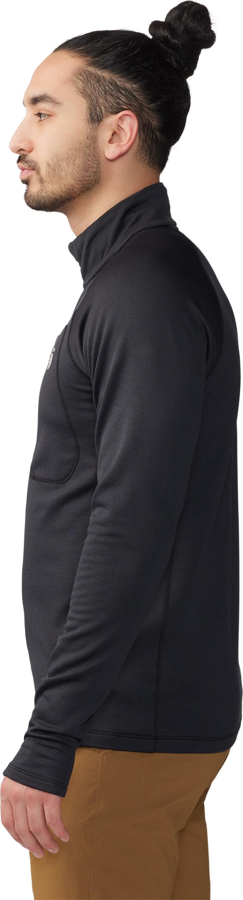 Glacial Trail Half Zip - Mens - black 1
