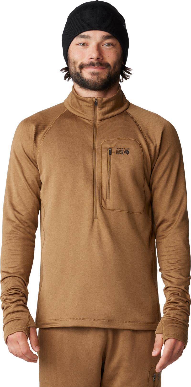 Glacial Trail Half Zip - Mens - corozo nut 1