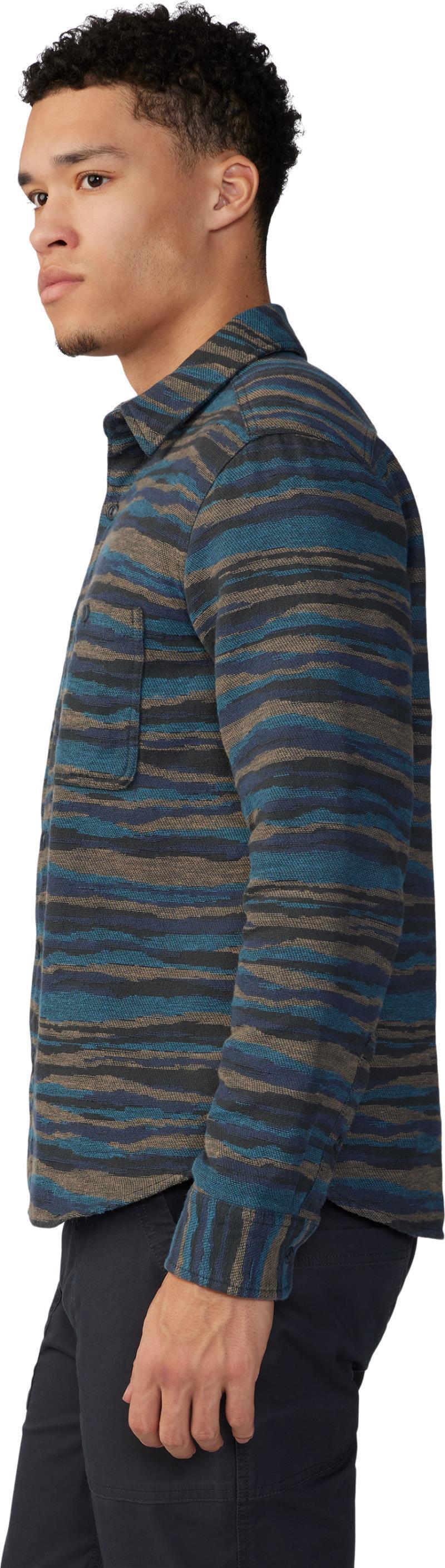 Granite Peak LS Flannel Shirt - Mens - Caspian Landscape Print 3