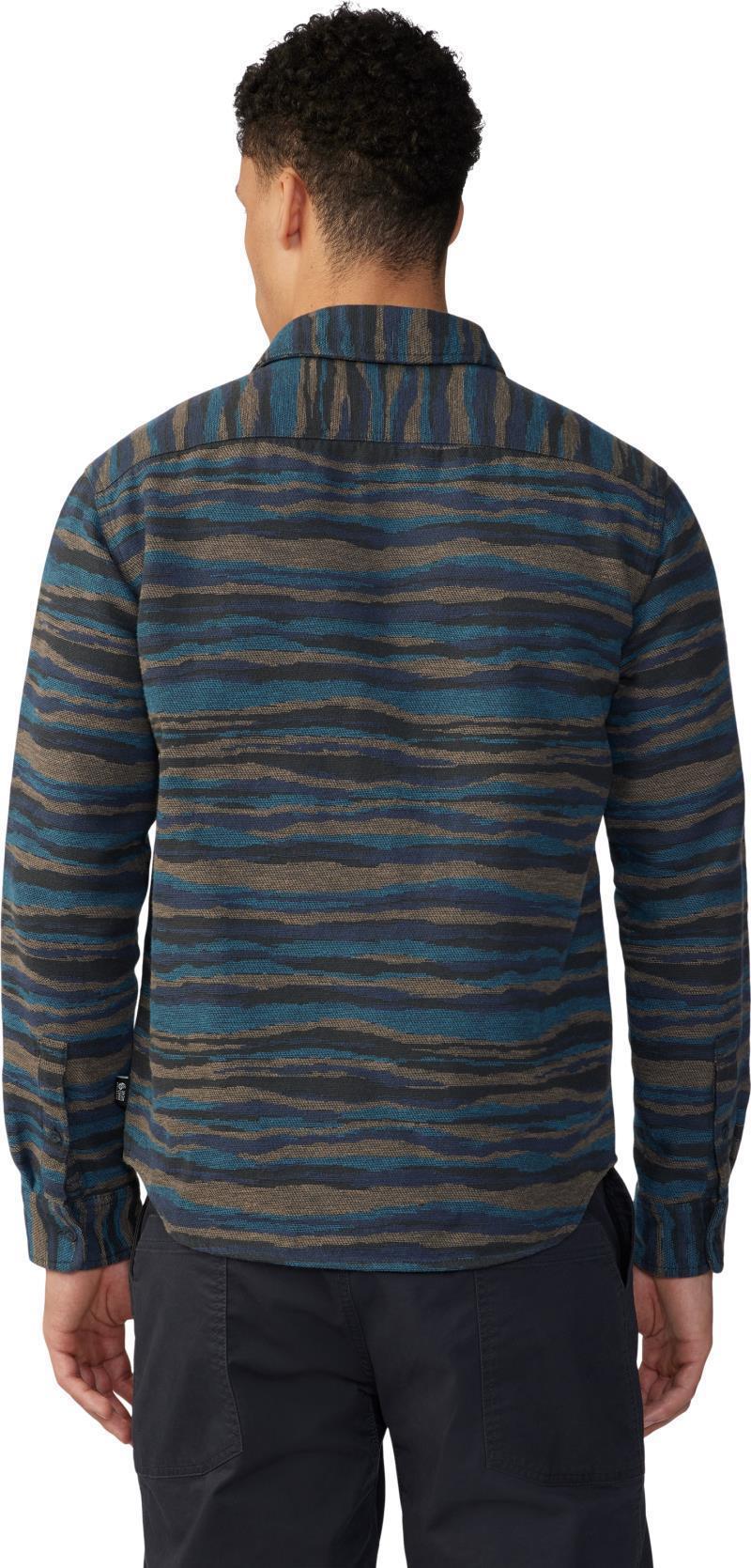 Granite Peak LS Flannel Shirt - Mens - Caspian Landscape Print 4