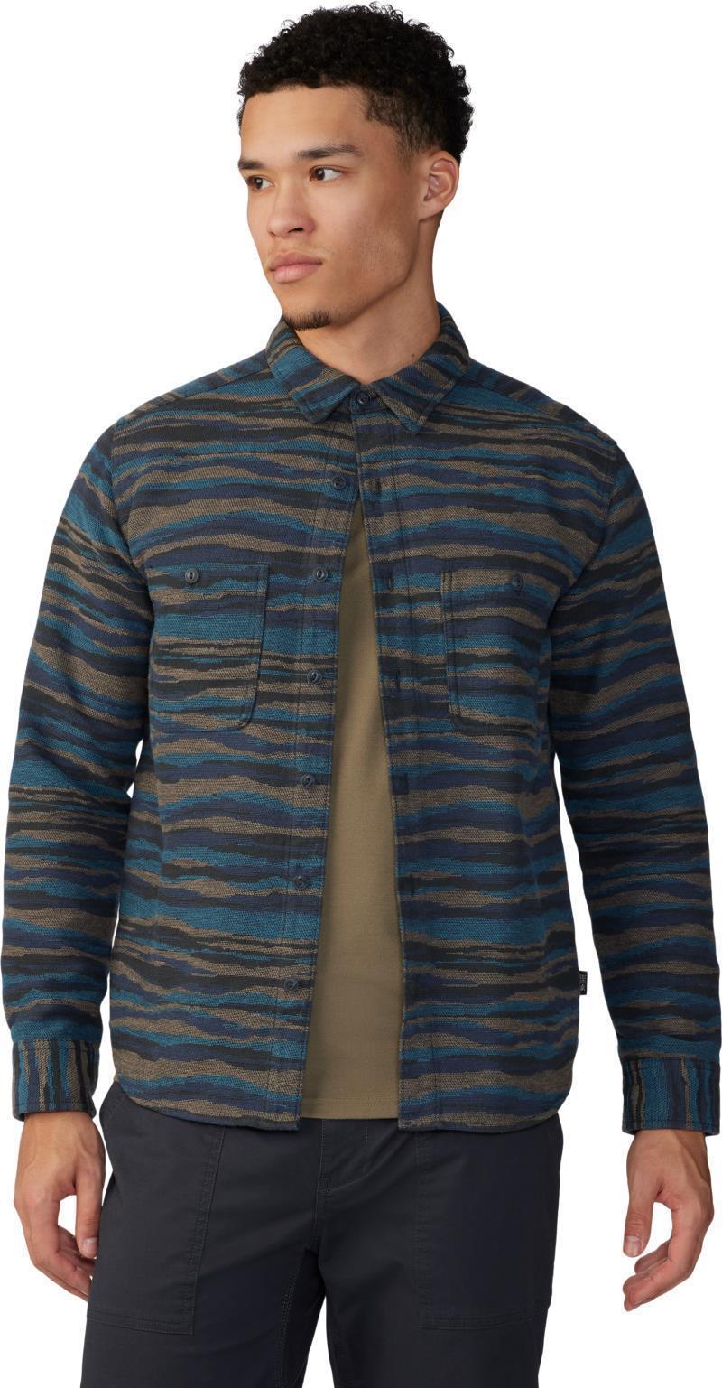 Granite Peak LS Flannel Shirt - Mens - Caspian Landscape Print 6