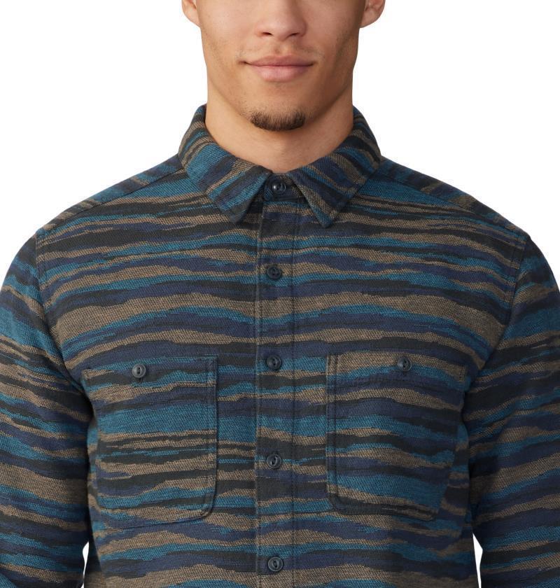 Granite Peak LS Flannel Shirt - Mens - Caspian Landscape Print 7