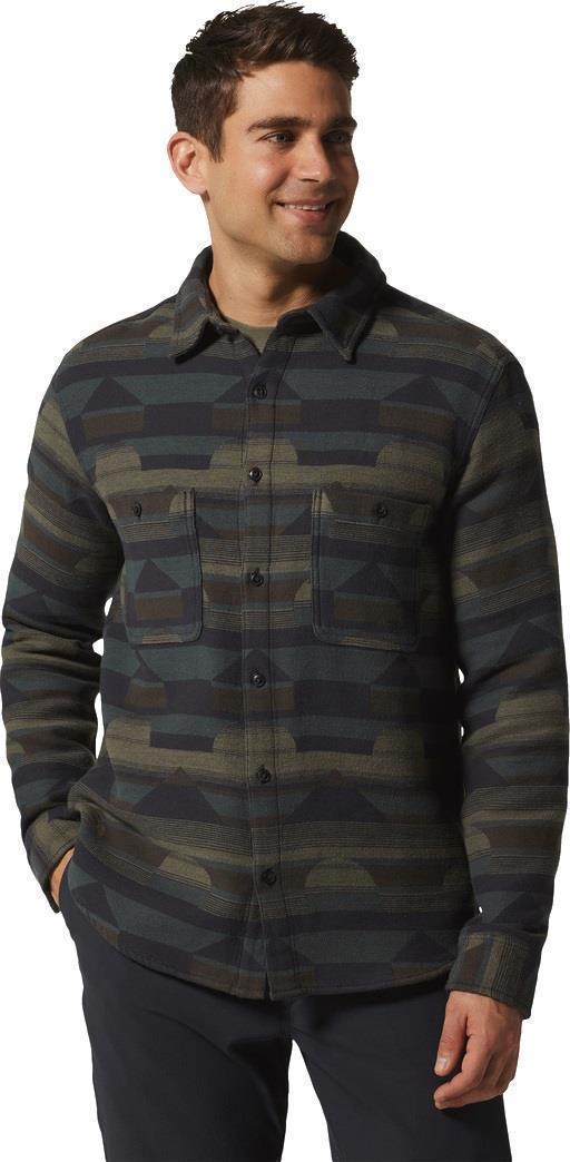 Granite Peak LS Flannel Shirt - Mens - Stone Green 1