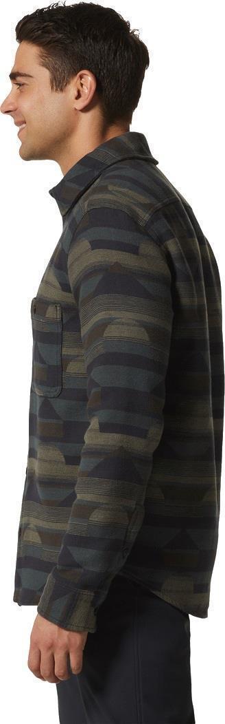 Granite Peak LS Flannel Shirt - Mens - Stone Green 2