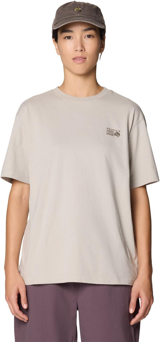 Graphic Boxy SS - Womens - oyster shell 1