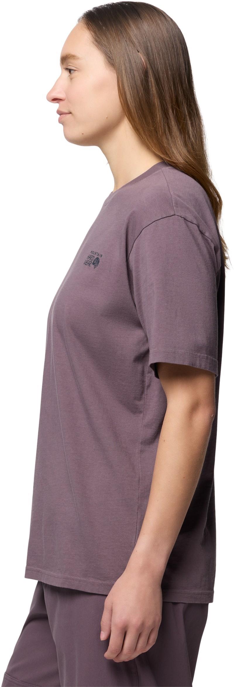 Graphic Boxy SS - Womens - purple sage 1