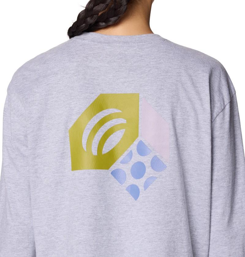 Graphic LS - Womens - hardwear grey heather 1
