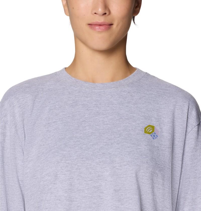 Graphic LS - Womens - hardwear grey heather 1
