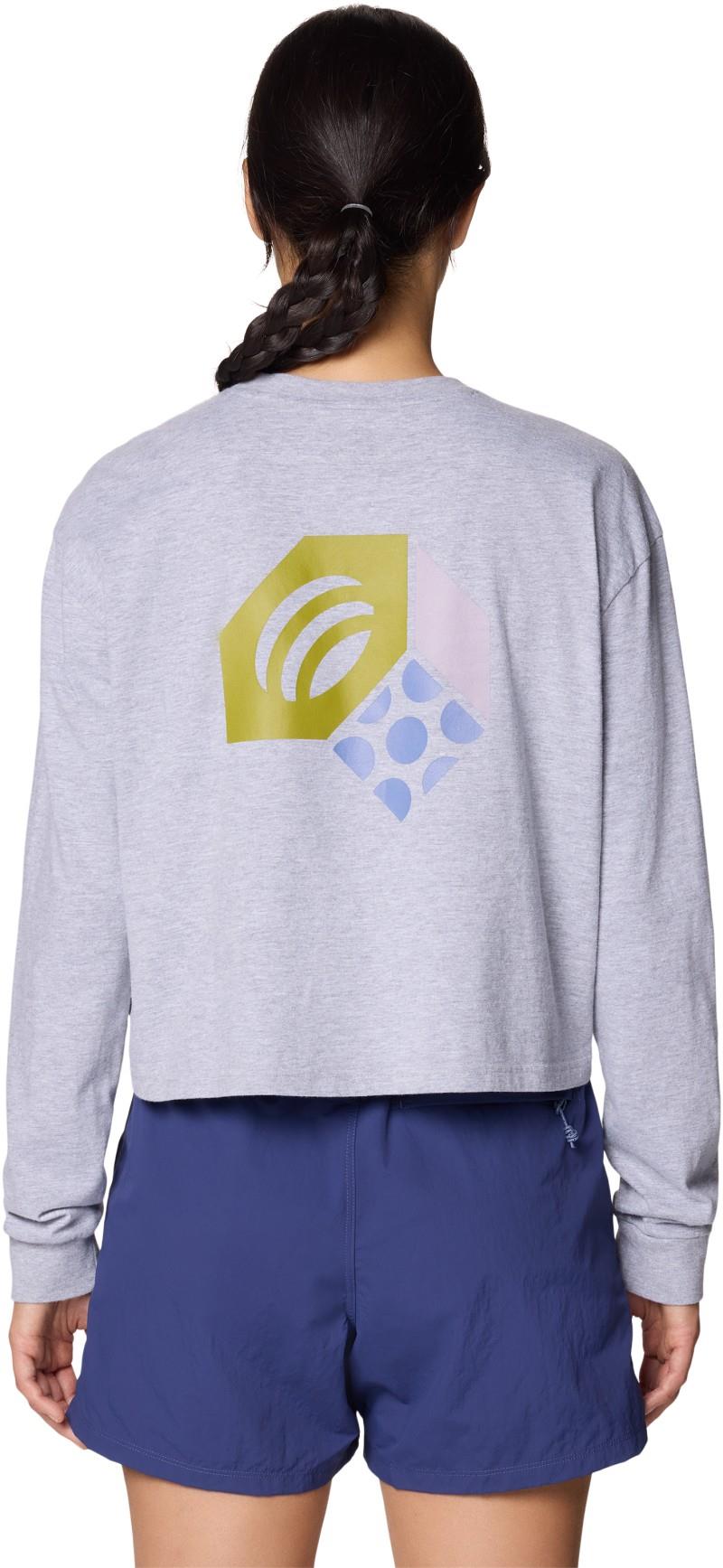 Graphic LS - Womens - hardwear grey heather 1