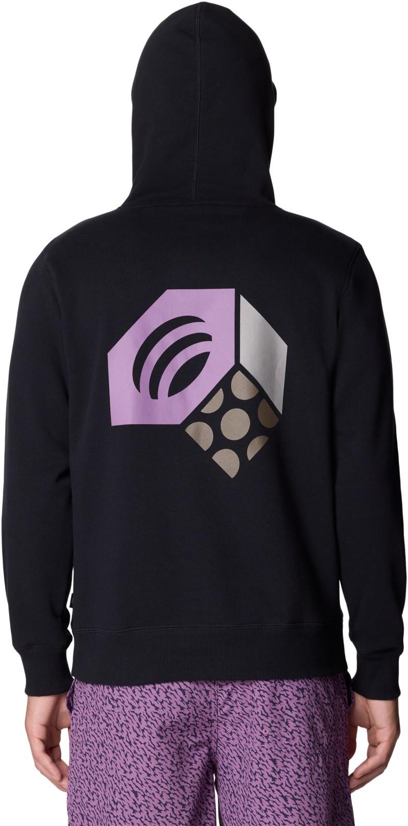 Graphic Pullover Hoody - Mens - black 1