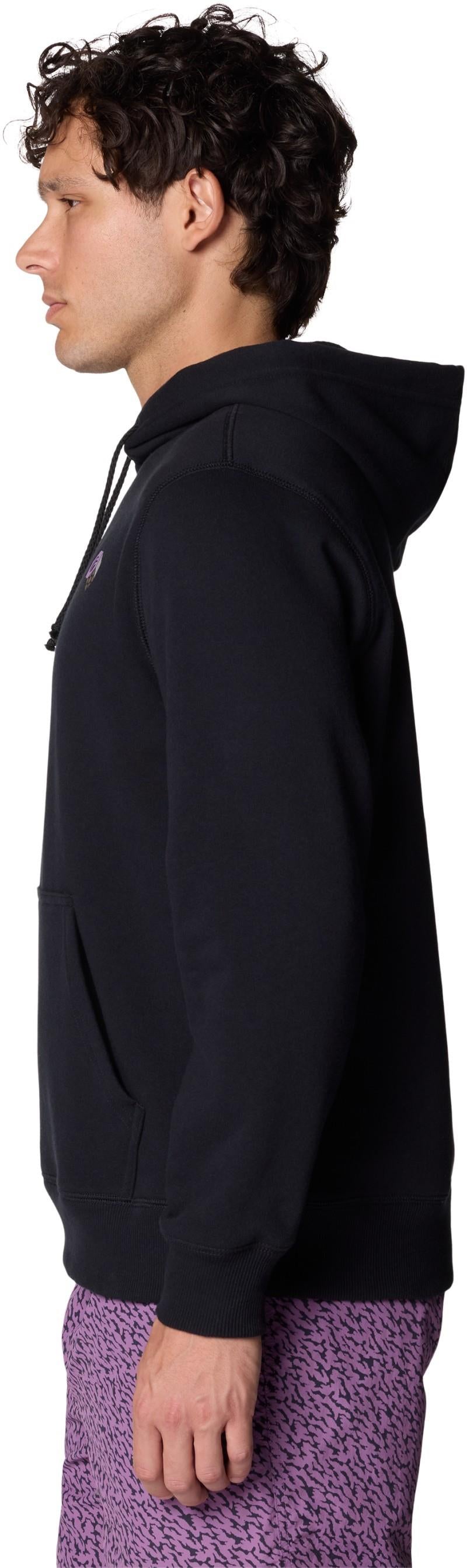 Graphic Pullover Hoody - Mens - black 1