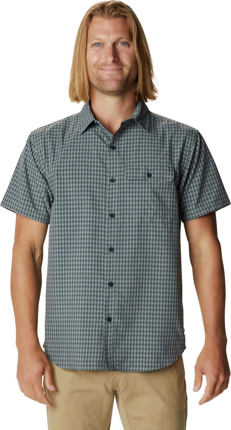 Greenstone SS Shirt - Mens - light storm mt davidson plaid 1