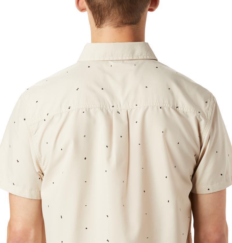Greenstone SS Shirt - Mens - lightlands scatter dot print 1