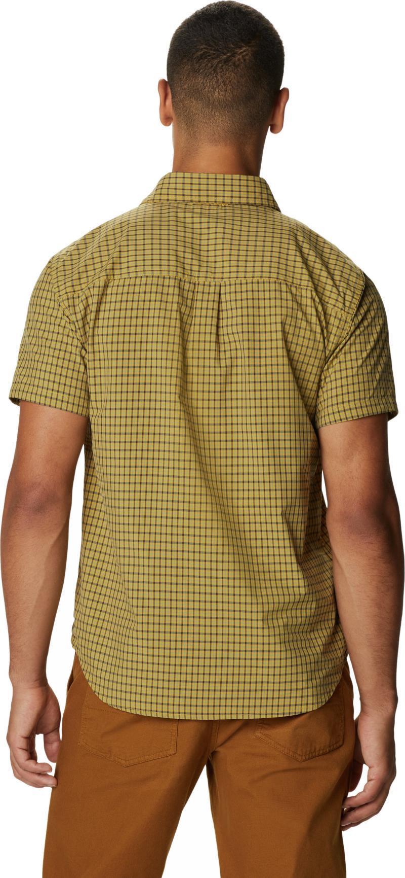 Greenstone SS Shirt - Mens - mojave tan mt davidson plaid 1