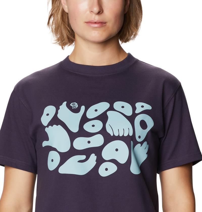 Hand/Hold SS T - Womens - Blurple 4